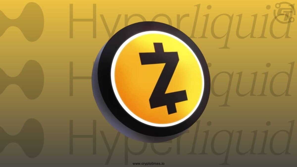 Hyperliquid Adds Zcash (ZEC) Perp as Price Surges 160% in A Week