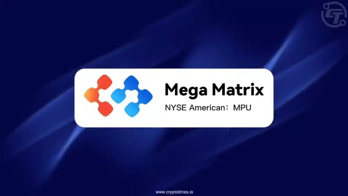 Mega Matrix Diversifies Digital Treasury into Stablecoin Basket