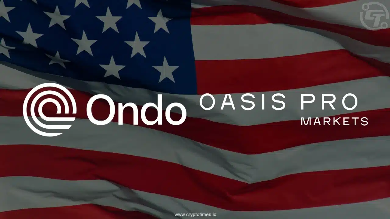 Ondo Completes Oasis Pro Acquisition, Gains Major Licenses In U.s.