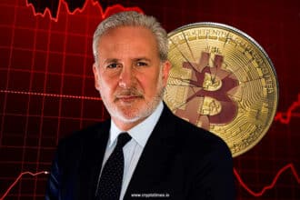 Peter Schiff Warns Bitcoin Could Drop As Gold Hits $4,000