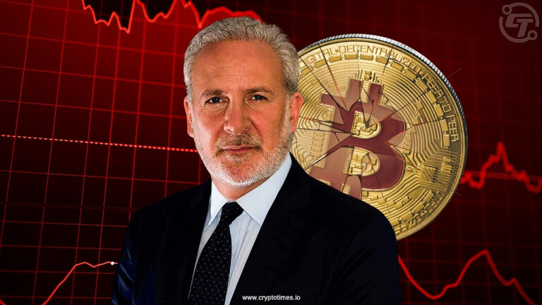 Peter Schiff Warns Bitcoin Could Drop as Gold Hits $4,000