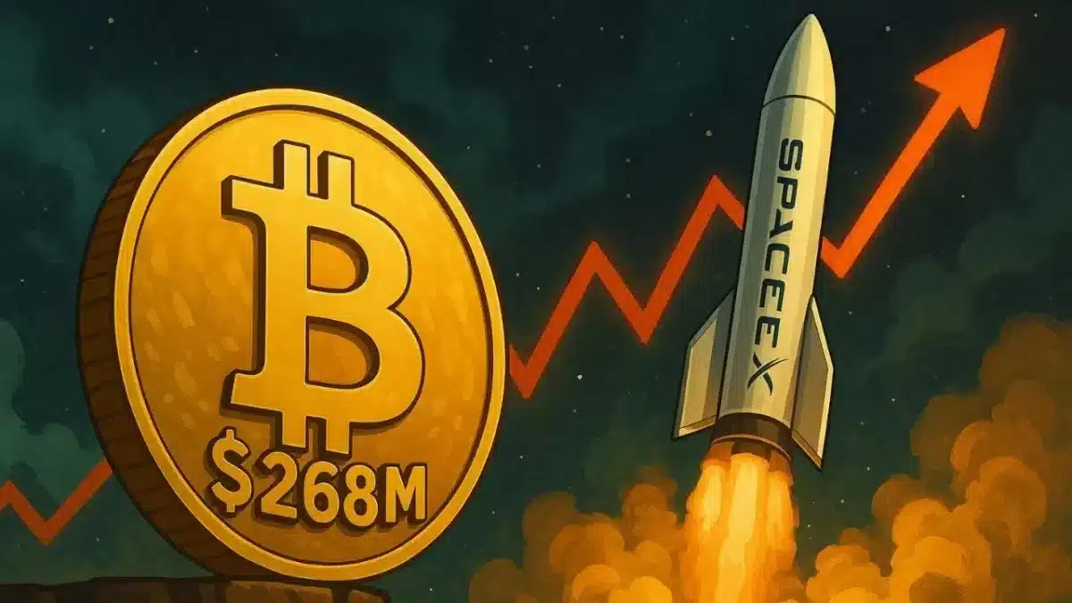 SpaceX Moves $268 Million in Bitcoin Amid Market Turbulence