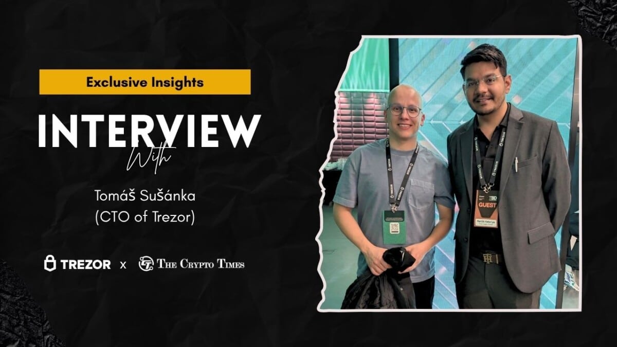 Trezor Uncovered CTO Tomáš Sušánka on the Future of Crypto Security