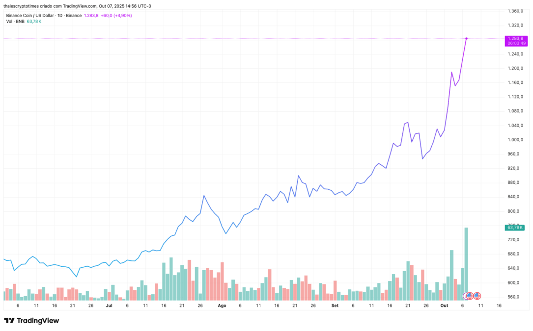 Bnb Price Chart