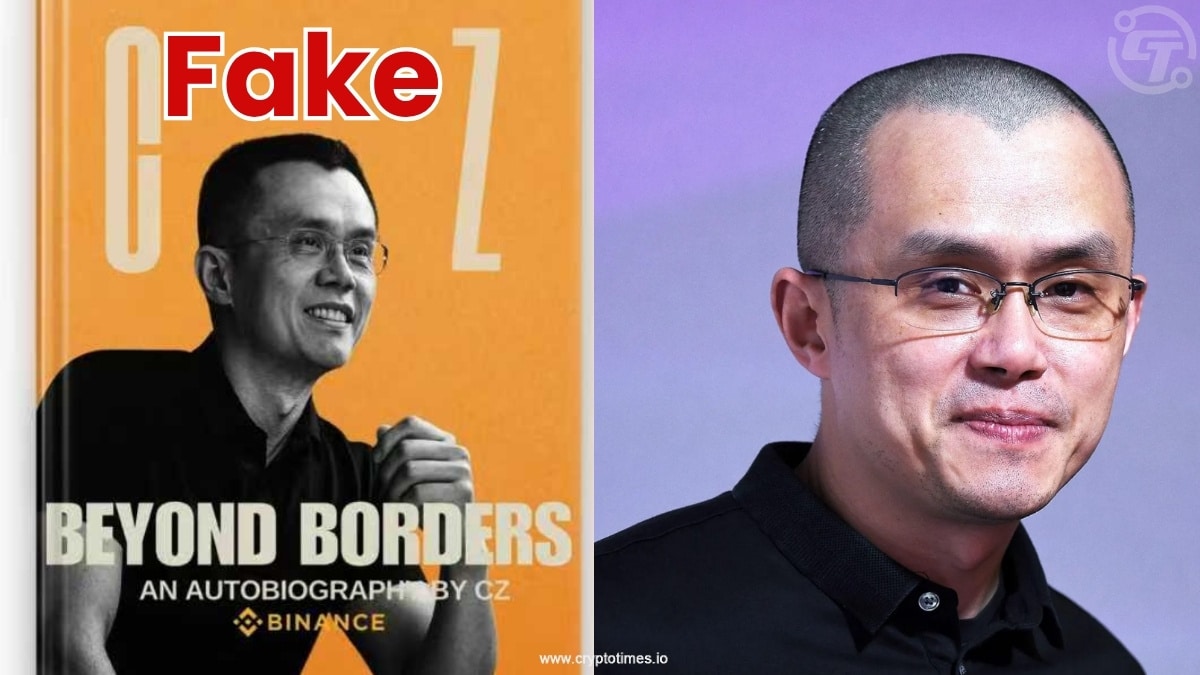 Fact Check: CZ Has Not Published His Autobiography; Warns of Fraud