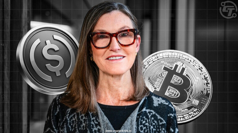 Cathie Wood Cuts BTC Target to $1.2M by 2030 as Stablecoins Grow