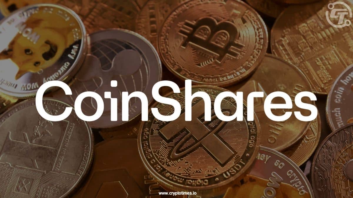 CoinShares Drops US Crypto ETF Plans Ahead of Nasdaq Listing