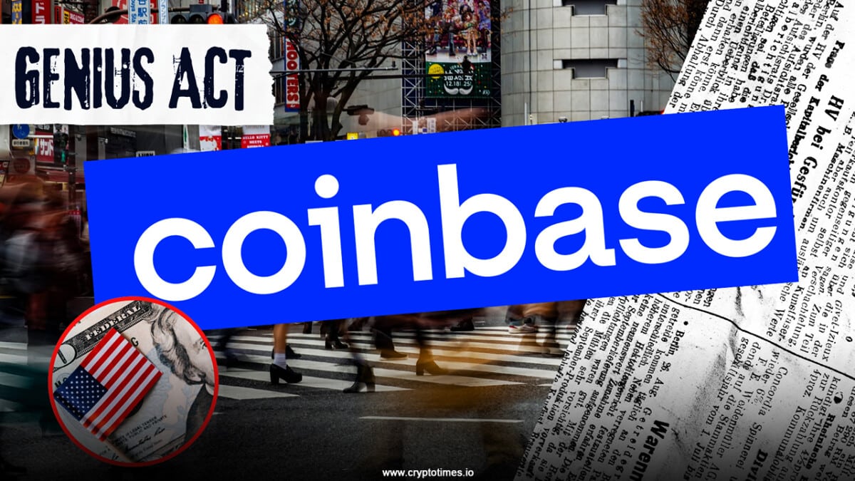 Coinbase Urges Treasury To Keep Genius Act Aligned With Congress