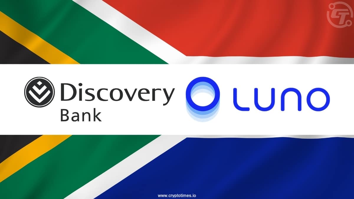 Discovery Bank Teams with Luno to Bring Crypto Trading to South Africa
