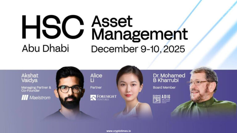 HSC Asset Management Summit to Gather Web3 Leaders in Abu Dhabi_