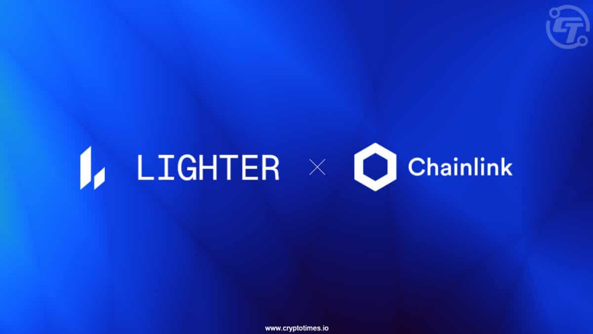 Lighter Onboards Chainlink As Oracle Partner Amid Growing Volumes