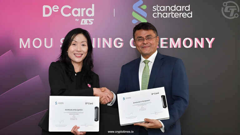 Standard Chartered Teams Up With DCS for Stablecoin Card