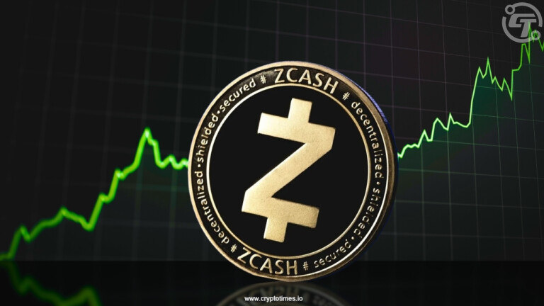 Zcash Price Jumps 16% in 24 Hours to Hit Eight-Year High at $435