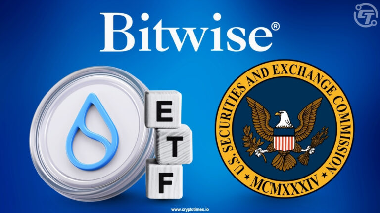 Bitwise Files S-1 With SEC for Sui ETF, Expands Altcoin ETF Push