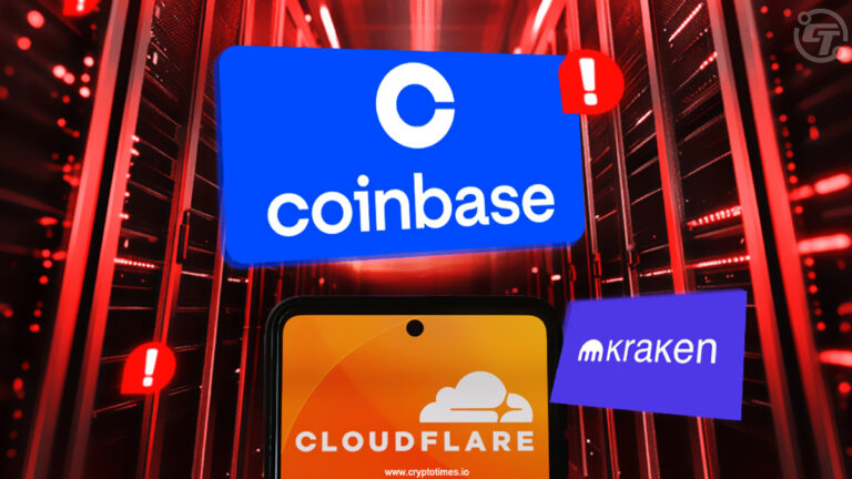 Cloudflare Outage Halts Coinbase, Kraken, and Other Major Websites