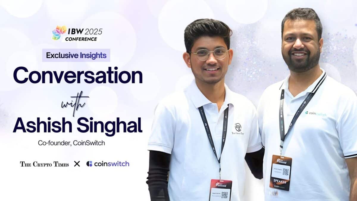 CoinSwitch co-founder Ashish Singhal on India’s Crypto Boom, Tax Issues & Rise of Web3 IBW 2025