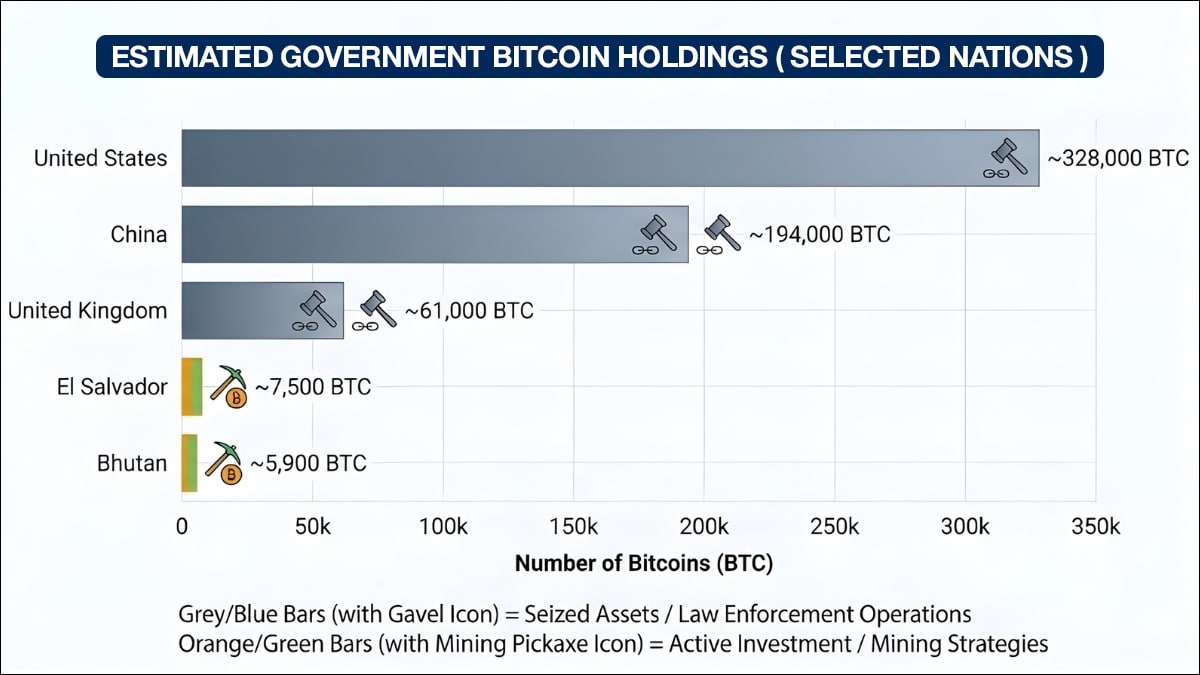 Government Bitcoin Holdings