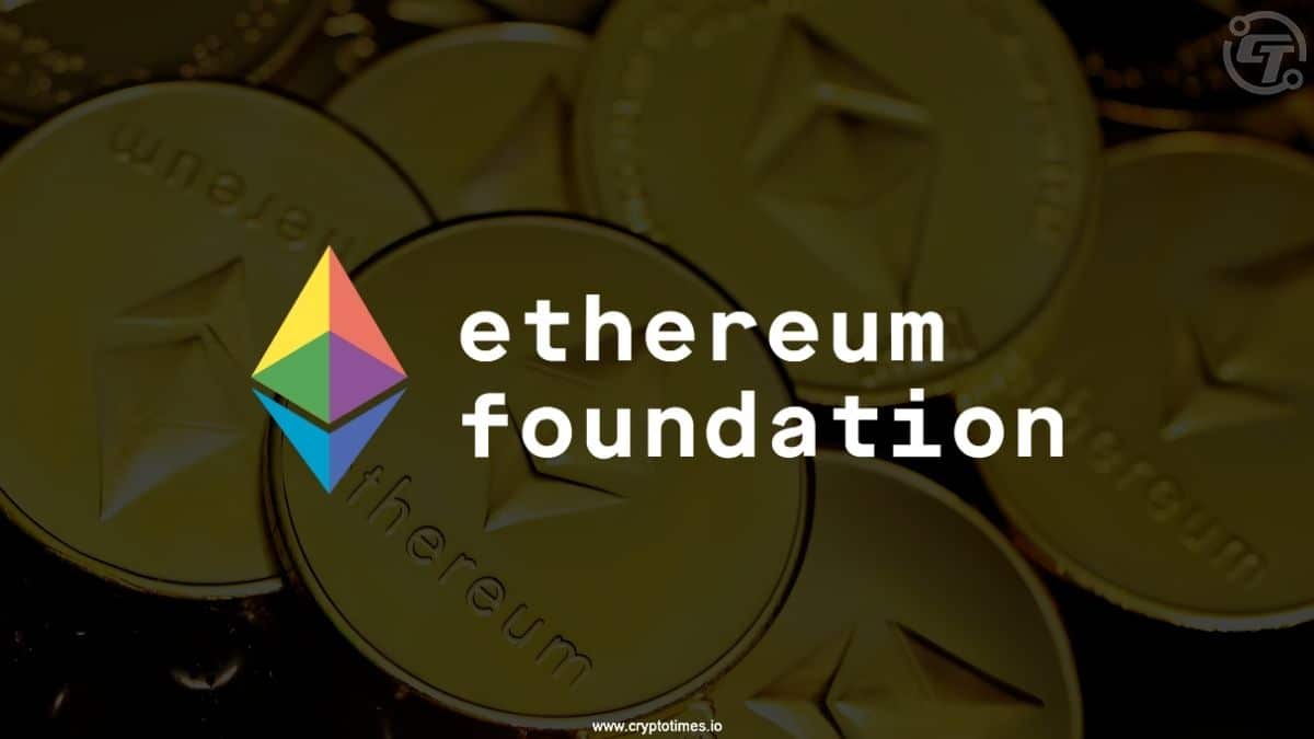 Ethereum Foundation Moves 1,000 ETH Amid Treasury Adjustments