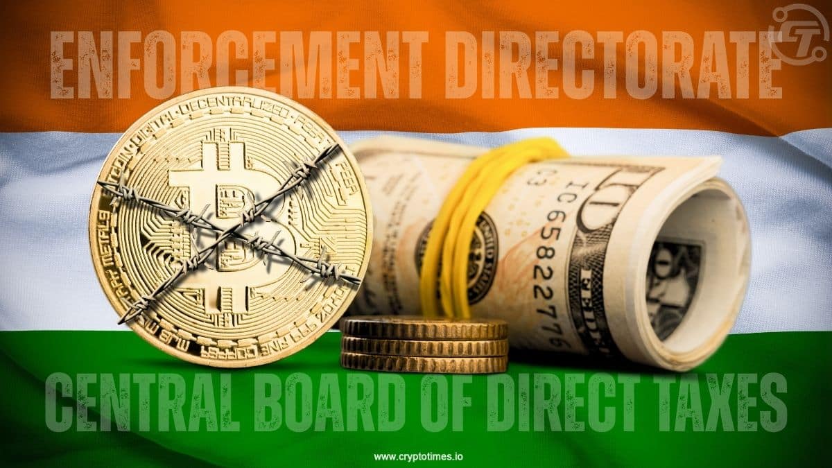 India Cracks Down on Crypto, ED and CBDT Recover Billions in Taxes