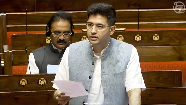 MP Raghav Chadha Proposes Asset Tokenization Bill in Indian Parliament