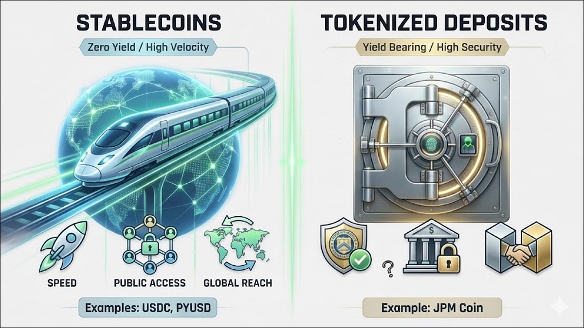 Stablecoins vs. Tokenized Deposits