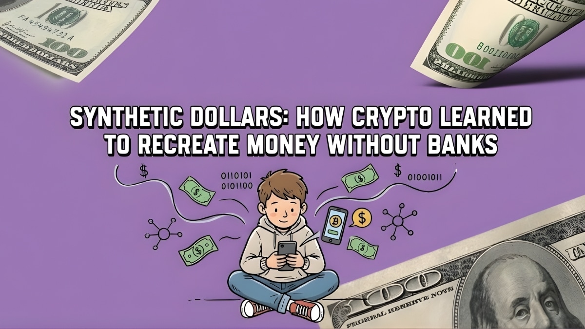 Synthetic Dollars: How Crypto Learned to Recreate Money Without Banks