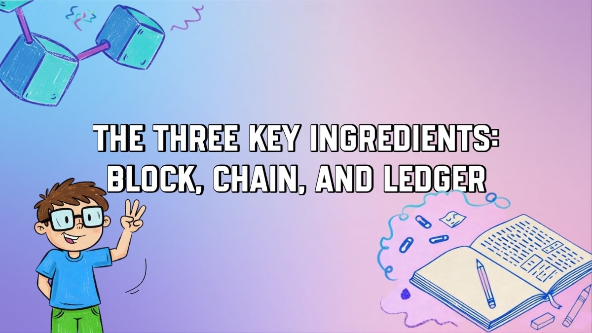 Block, Chain,Ledger