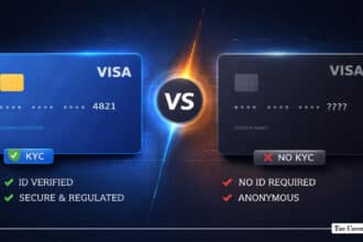 KYC & non KYC Crypto Cards