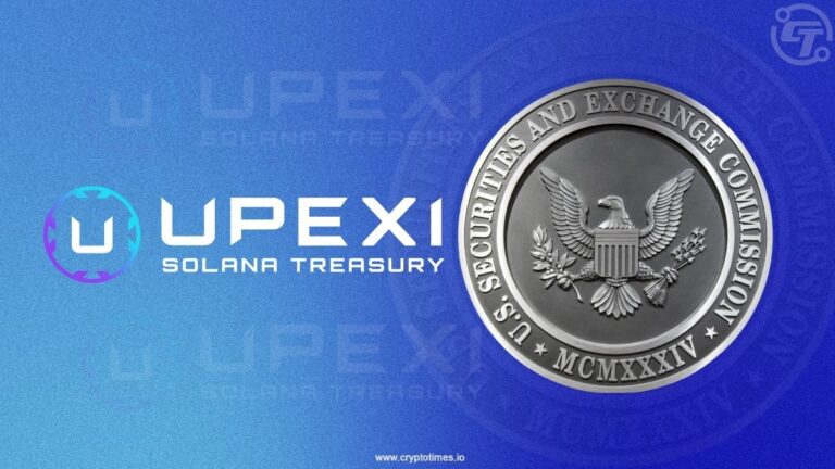 Upexi’s $1B SEC Filing Spooks Investors, Shares Slip 7.5%
