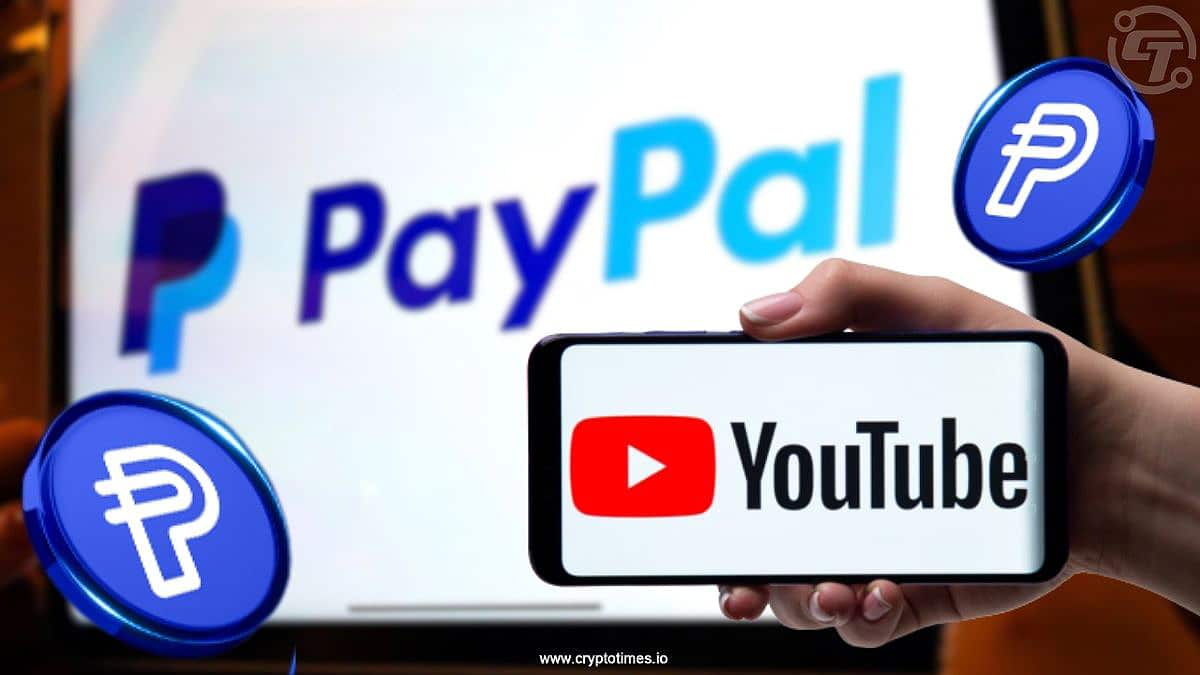 YouTube Lets U.S. Creators Earn in PayPal’s PYUSD