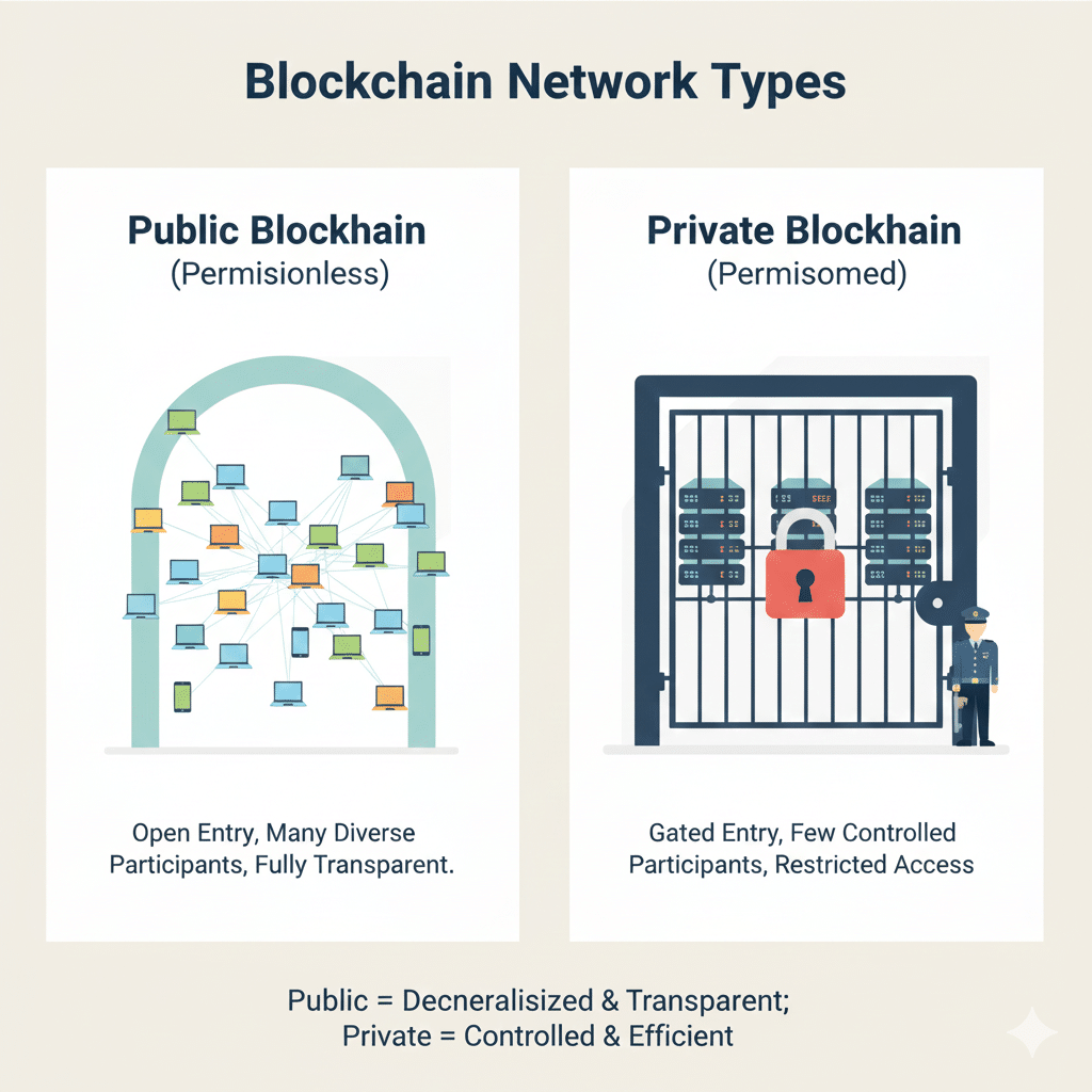 Blockchain Network Types