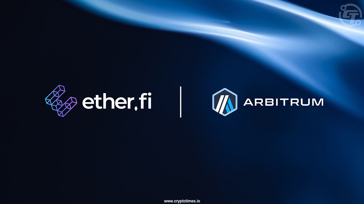 Arbitrum DAO Deploys 3,117 ETH Into ether.fi’s weETH