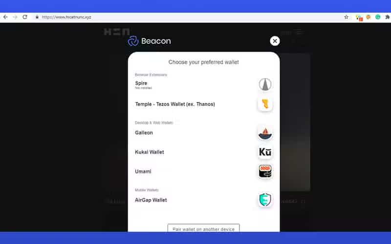  Connect Temple Wallet