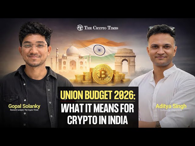 Crypto in India Budget 2026, Taxes, Exchanges, WazirX & Bitcoin Future‪@cryptoindia‬ Aditya Singh