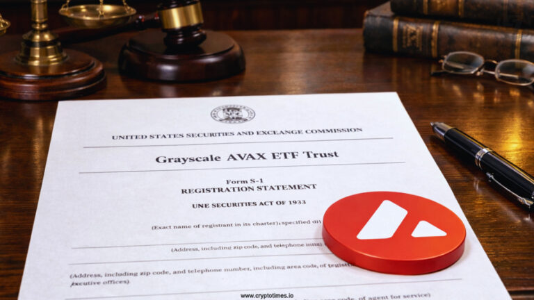 Grayscale Updates $AVAX ETF Filing to Include Staking Rewards