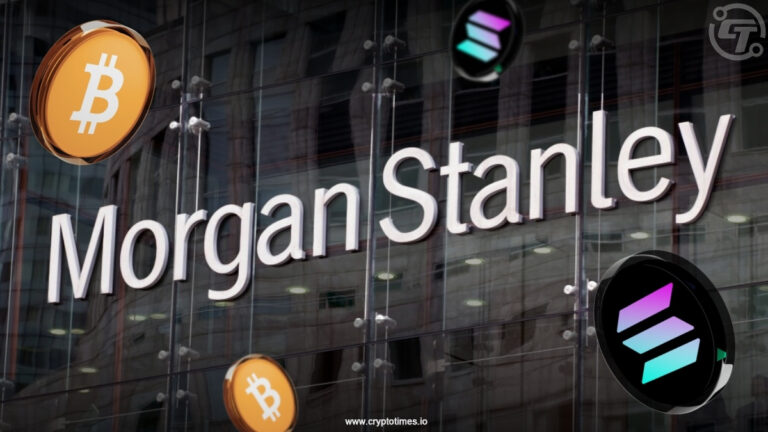 Morgan Stanley Becomes First Major Bank to Issue Bitcoin, Solana ETFs