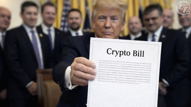 Trump’s Crypto Advisor Pushes Swift Passage of Market Structure Bill