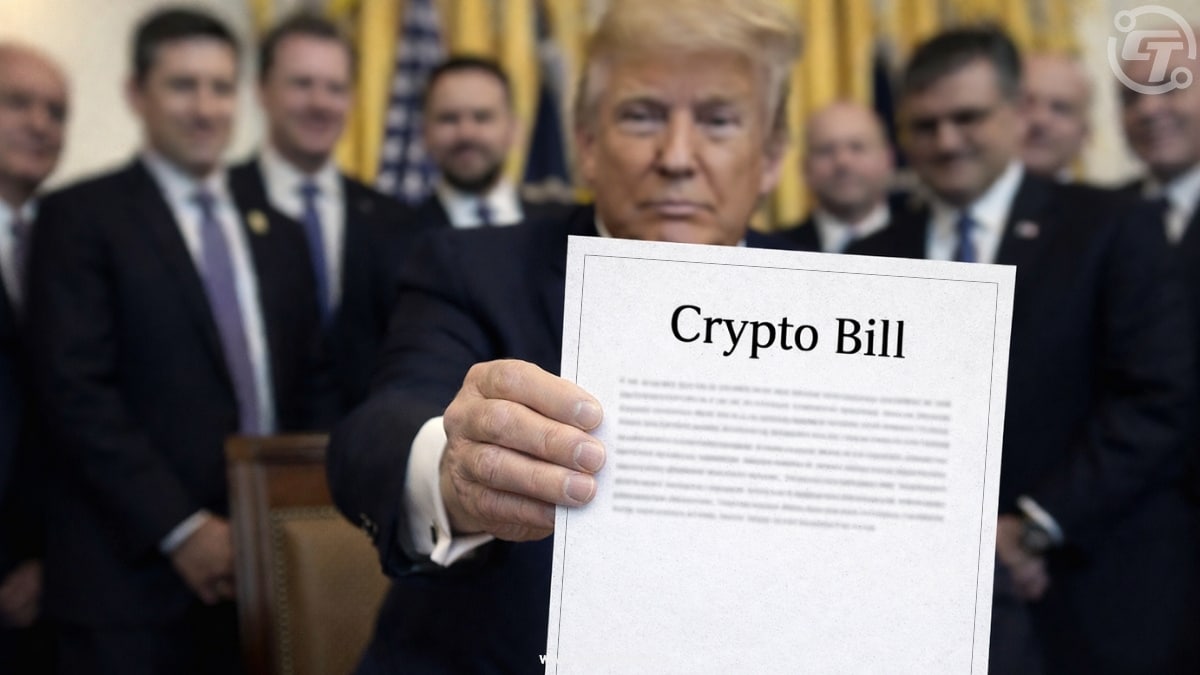 Trump’s Crypto Advisor Pushes Swift Passage of Market Structure Bill