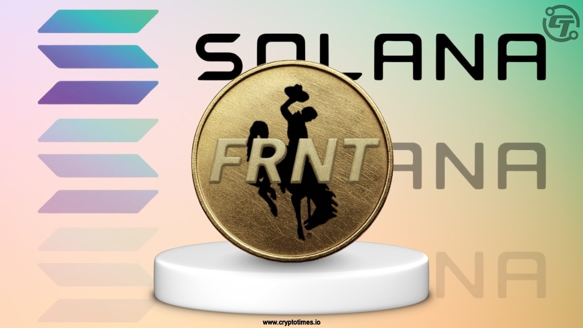Wyoming Stablecoin FRNT Launches on Solana for Public Purchase