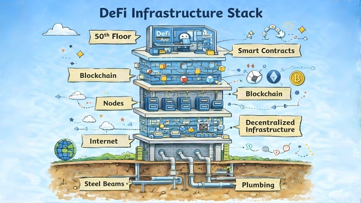 Chapter 3 of defi course: DeFi Infrastructure Stack