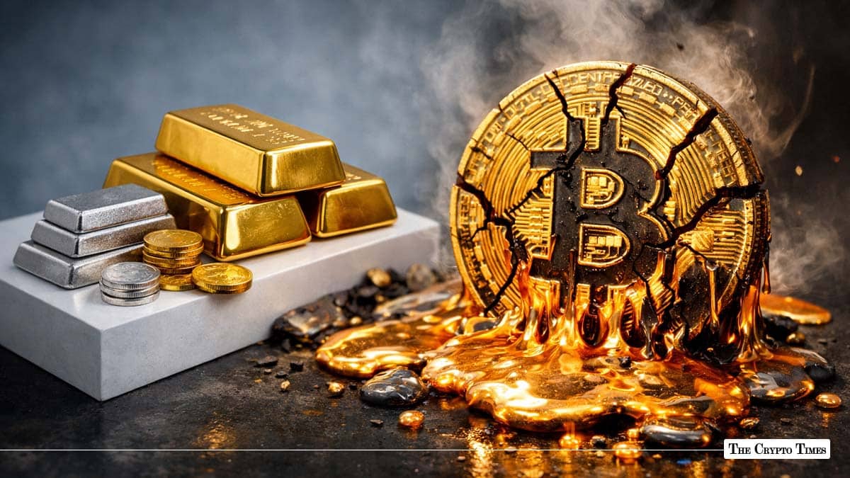 Gold, Silver Show Signs of Rally, Then Why is  Bitcoin Crashing
