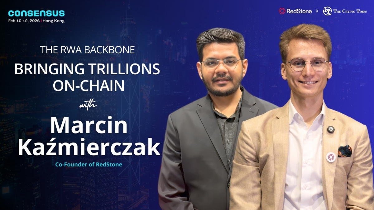 Hardik Katariya Founder and CEO of The Crypto Times and Marcin Kaźmierczak, the Co-Founder and CEO of RedStone