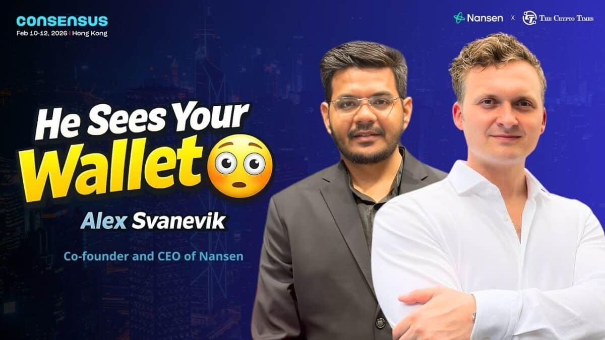 Nansen CEO Alex Svanevik on AI, On-Chain Markets & the Future of Crypto Consensus Hong Kong 2026