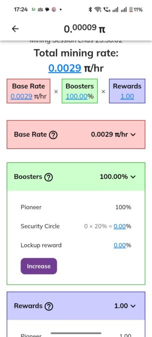 Pi Mining Rate - Pi Mobile App