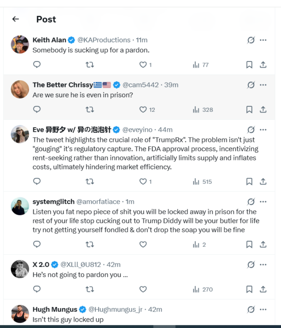Response on SBF Post