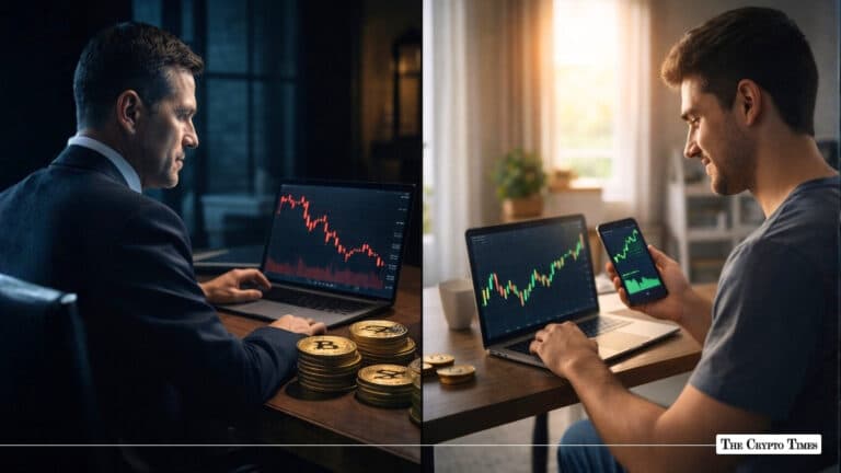 Whales Dump While Small Holders Accumulate Bitcoin Since October