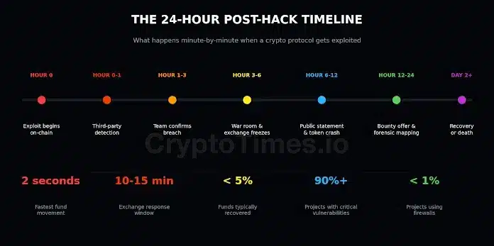 24 hour timeline after crypto protocol hack