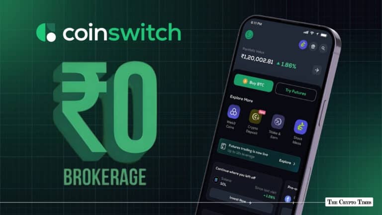 After WazirX & CoinDCX, CoinSwitch Enters India's Crypto Zero-Fee Battle