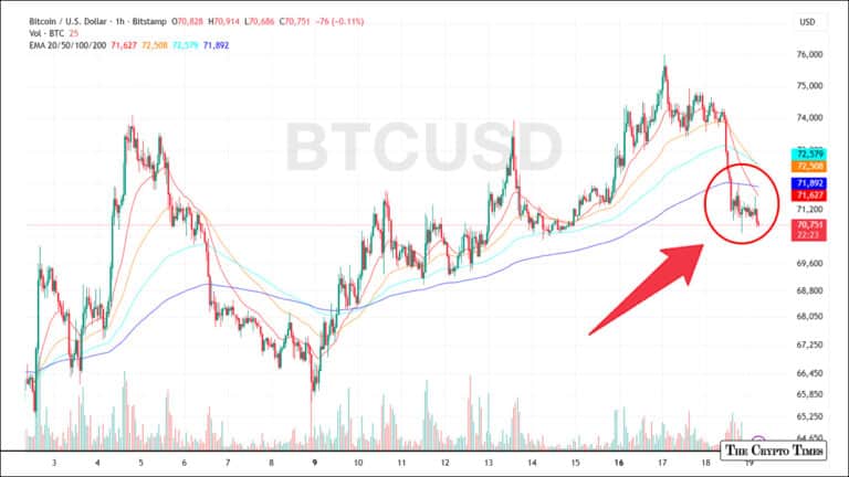 Bitcoin Holds $70K as Whale Buying Continues: ETF Flows, On-Chain Metrics Offer Glimmer of Hope