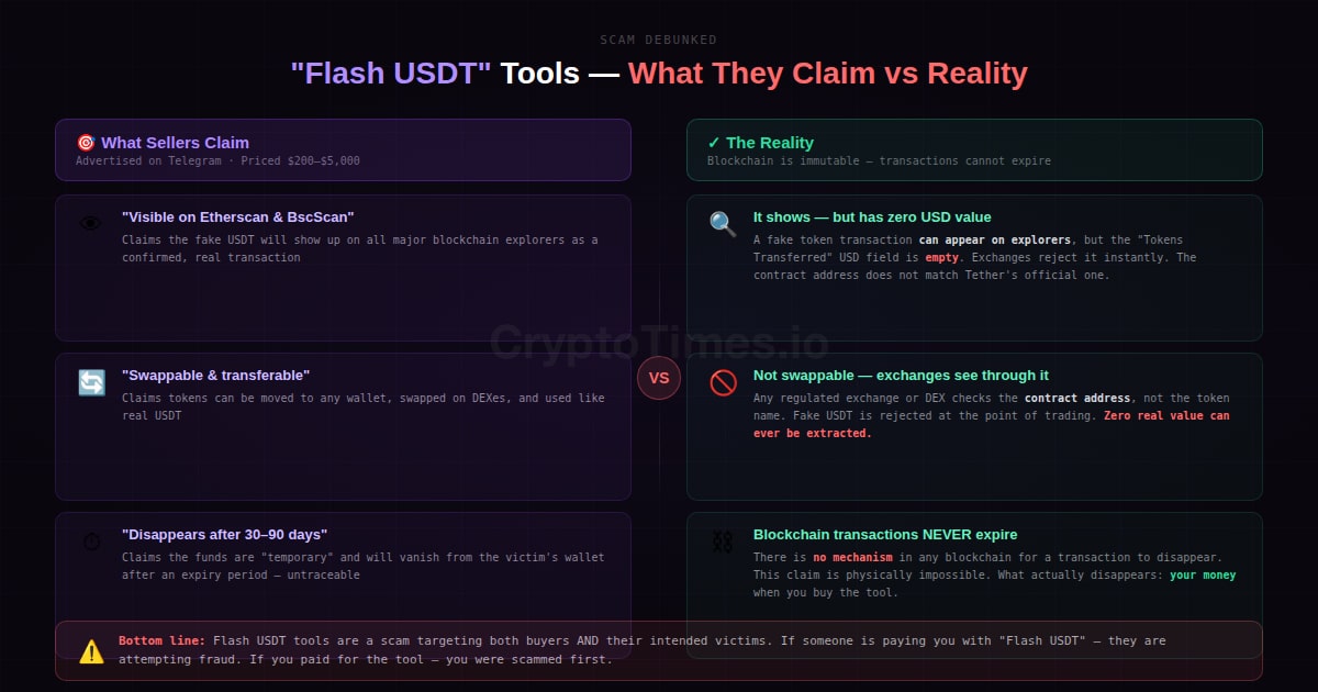 FLASH USDT Tools